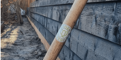 Tuinaanleg schutting Groen en Geregeld