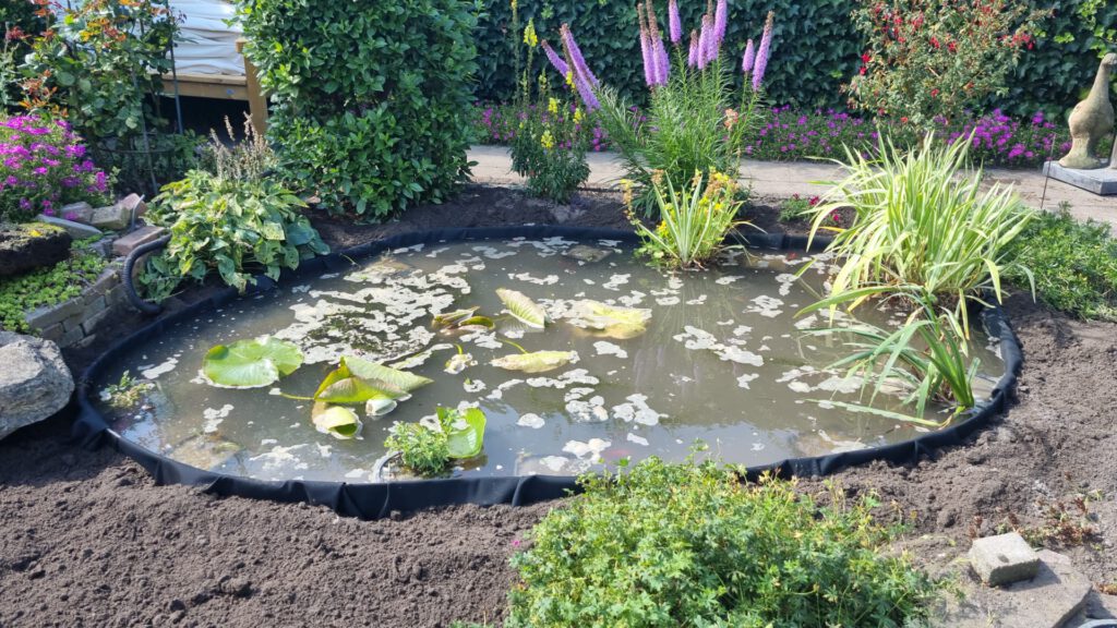 Vijver aanleg 2 Groen en Geregeld